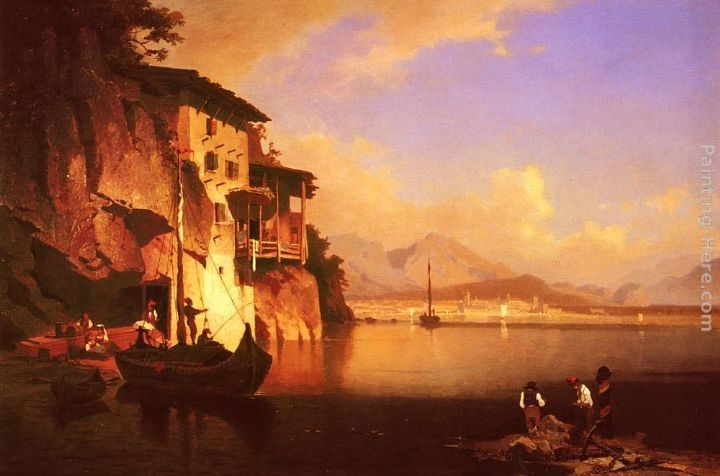 Franz Richard Unterberger Motio Du Lac Du Garda